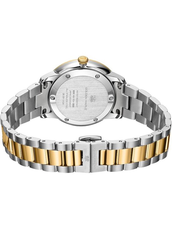 Women\'s Purple/Silver Dainty Watch Mother of Pearl Dial Quartz Wrist Watch main image 4